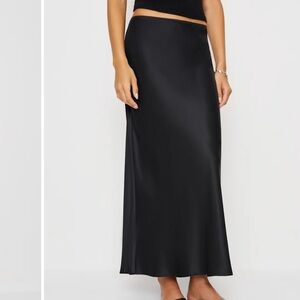 Reformation Layla Silk Skirt
